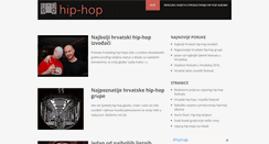 Desktop Screenshot of hip-hop.hr